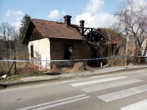 Tragiczny pożar pustostanu w Łańcucie