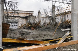 Tragiczny wypadek na budowie w Krośnie