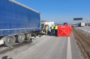 Tragiczny wypadek na S19