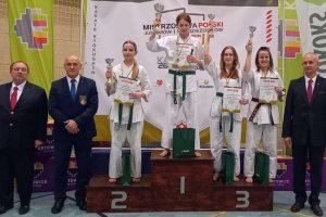 Troje medalistów Mistrzostw Polski Juniorów i Młodzieżowców sekcji karate z Jedlicza