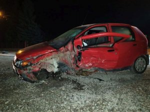 Wypadek drogowy w Brzózie Stadnickiej
