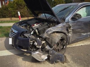 Wypadek drogowy w Starej Wsi
