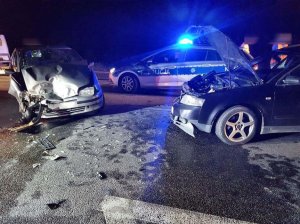 Wypadek na DK28 w Warzycach