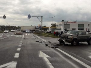 Wypadek w Kraczkowej