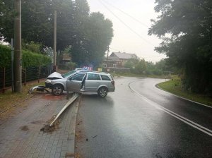 Wypadek w Markowej