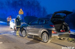 Wypadek w Osobnicy, trzy osoby poszkodowane