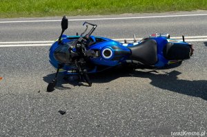 Wypadek w Potoku na DK28